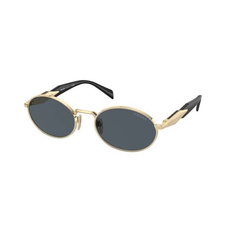 Sonnenbrille PR 65ZS goldgelb von PRADA 